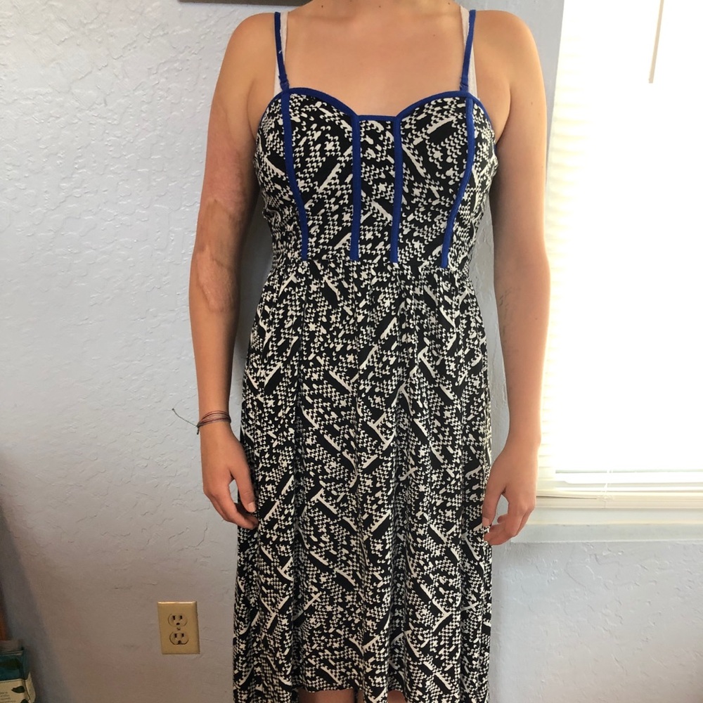 Patterned summer dress